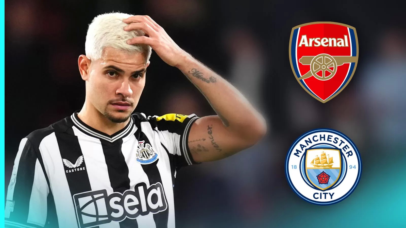 Arsenal, Man City transfer boost with Â£80m ‘verbal agreement’ in place for Newcastle star