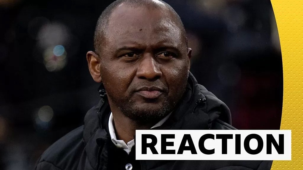 Palace lost discipline'in Forest defeat - Vieira