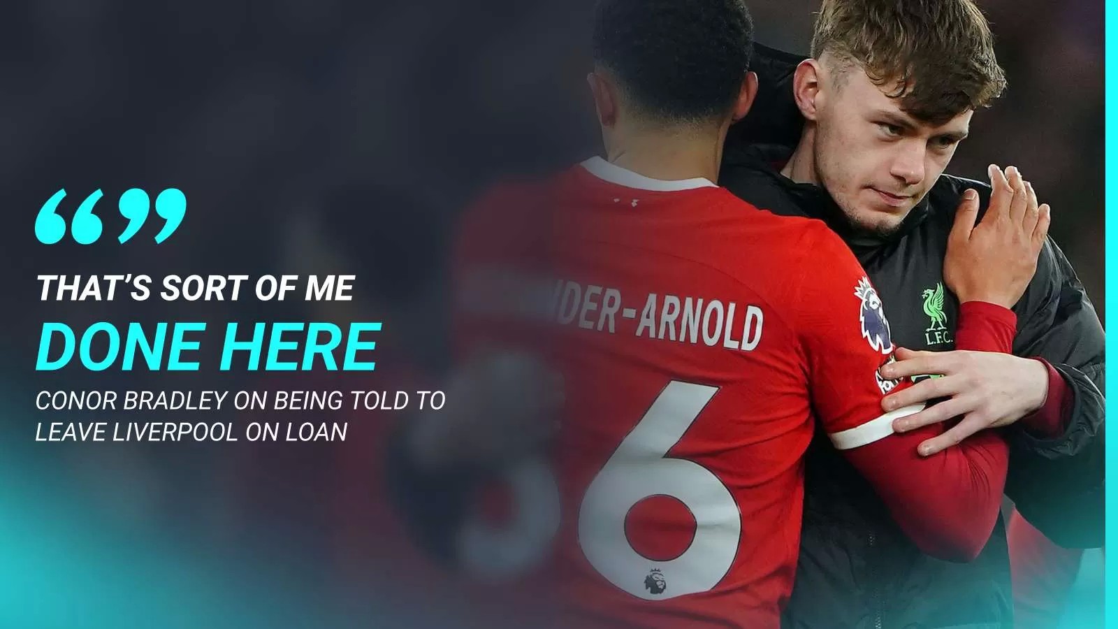 ‘That’s me done here’ – Liverpool star reveals he didn’t want ‘best thing’ for his career