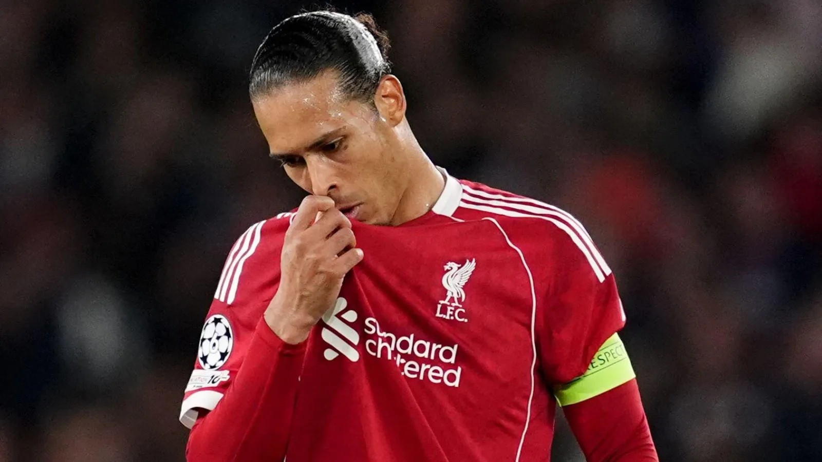 L’Equipe give Van Dijk brutal rating as Liverpool captain slammed for ‘no need’ action