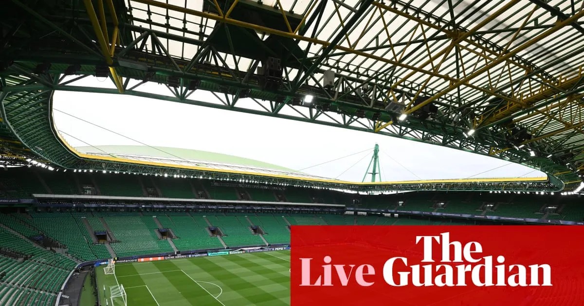 Sporting v Arsenal: Champions League quarter-final first leg – live