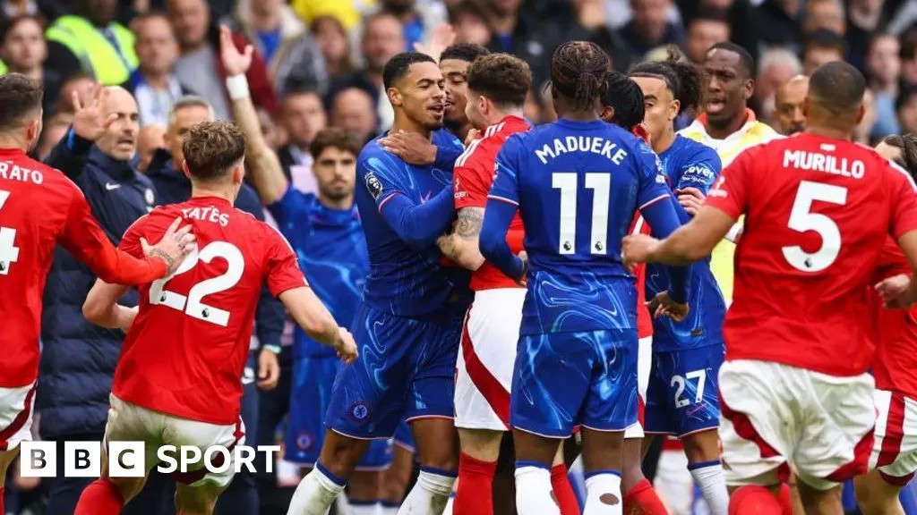 Chelsea and Forest fined for on-pitch melee