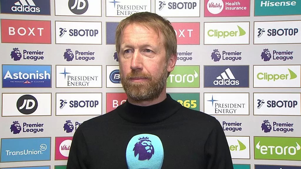 Leeds 1-1 Brighton: Seagulls 'needed a second goal' to seal win - Graham Potter